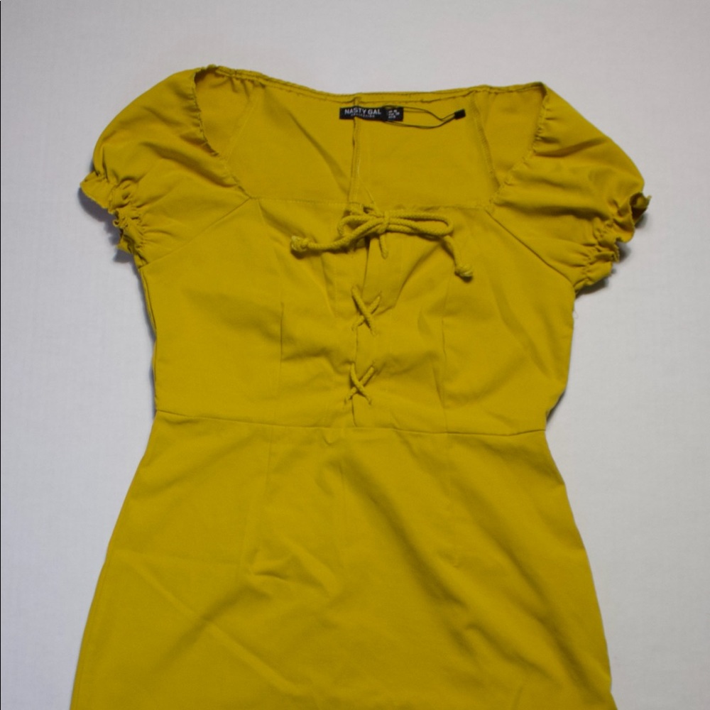 Sunshine yellow dress